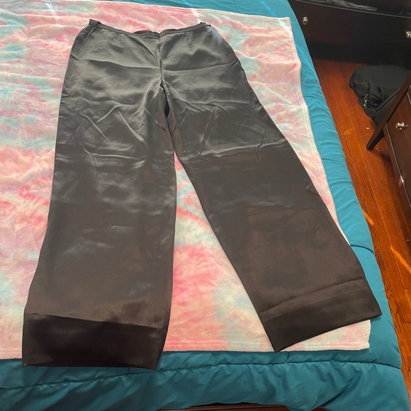 Womens Giorgio Armani silk pants size 48